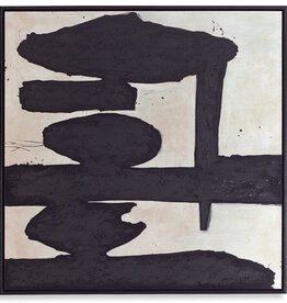 ROCK ON FRAMED CANVAS