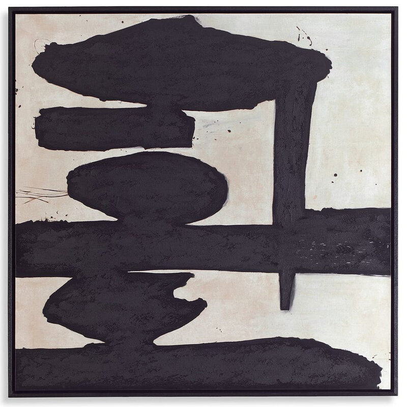 ROCK ON FRAMED CANVAS