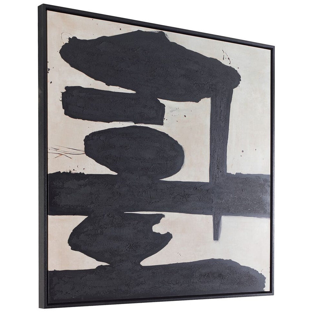 ROCK ON FRAMED CANVAS