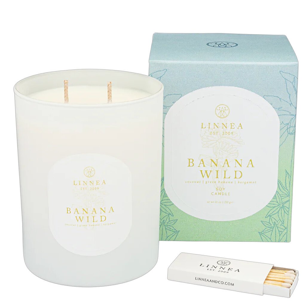 BANANA WILD - LINNEA Two Wick Candle