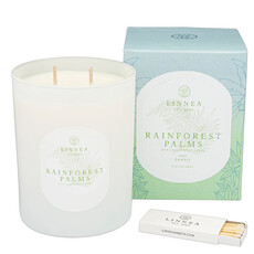 RAINFOREST PALMS - LINNEA Two Wick Candle