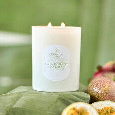 RAINFOREST PALMS - LINNEA Two Wick Candle