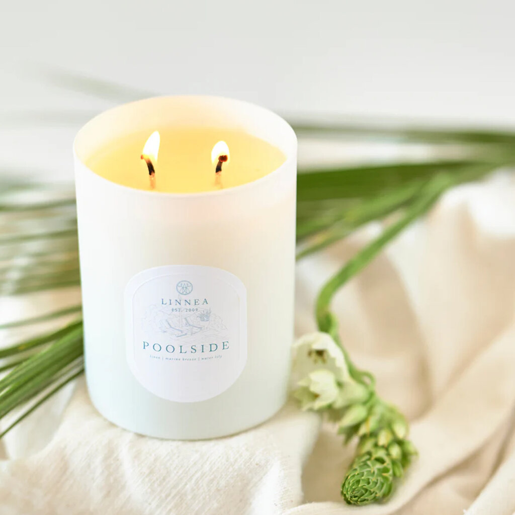 POOLSIDE - LINNEA Two Wick Candle