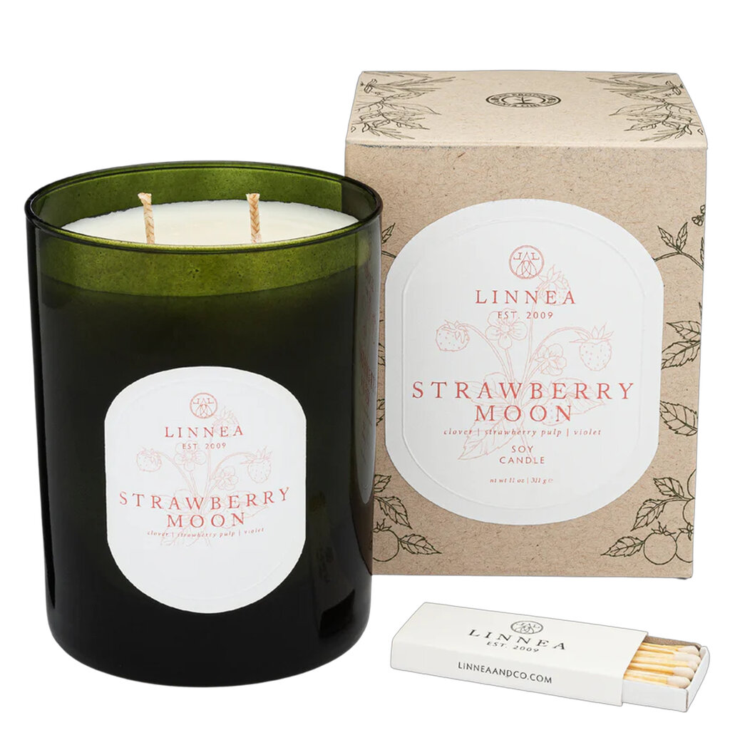 STRAWBERRY MOON - LINNEA Two Wick Candle