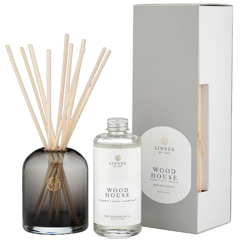REED DIFFUSER KIT - WOOD HOUSE By Linnea