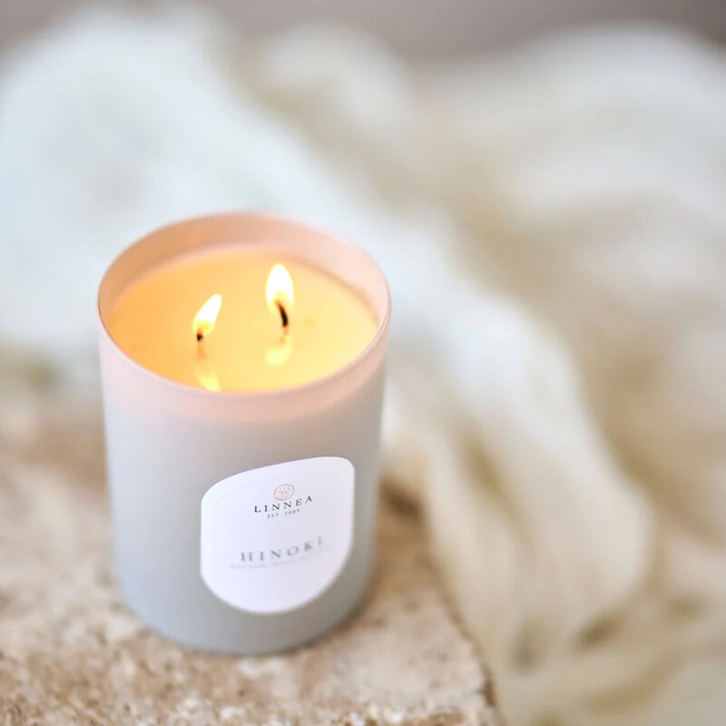 HINOKI - LINNEA Two Wick Candle