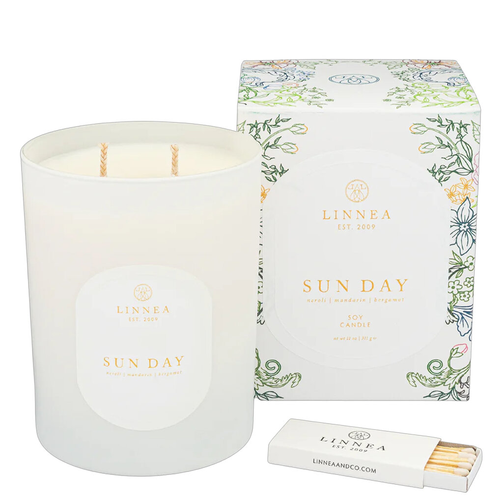 SUN DAY - LINNEA Two Wick Candle