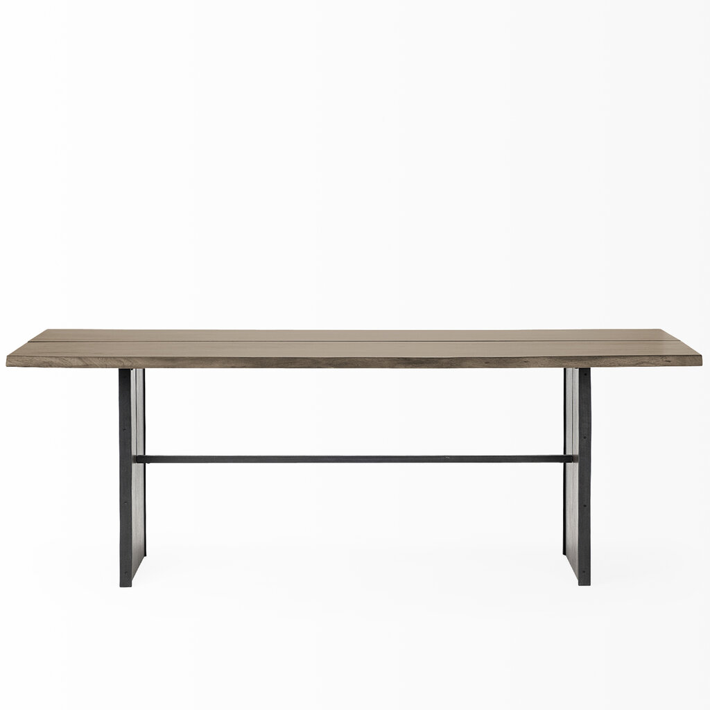 JENSEN LIVE EDGE DINING TABLE 84"