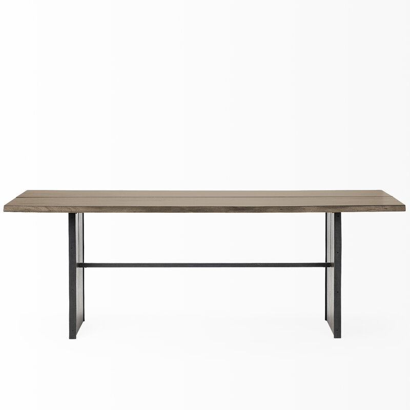 JENSEN LIVE EDGE DINING TABLE 84"