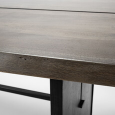JENSEN LIVE EDGE DINING TABLE 84"