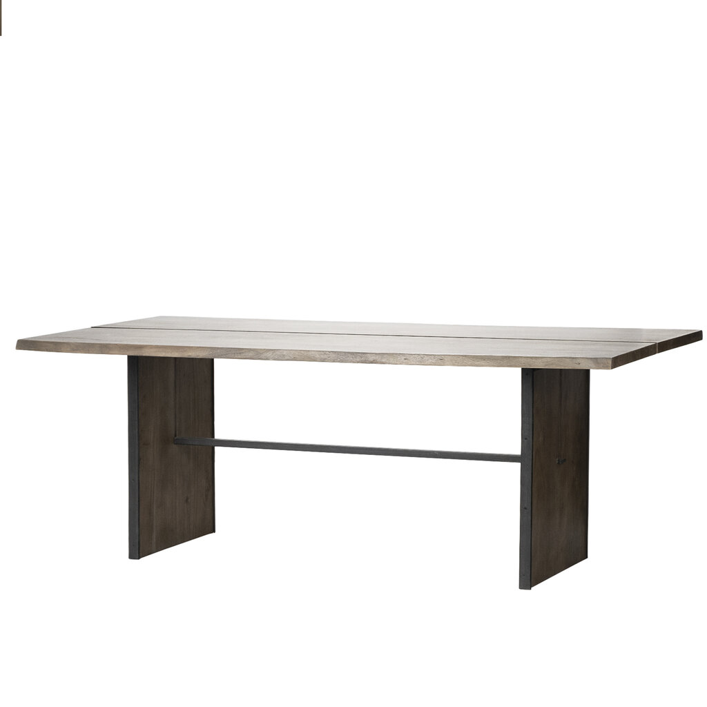 JENSEN LIVE EDGE DINING TABLE 84"