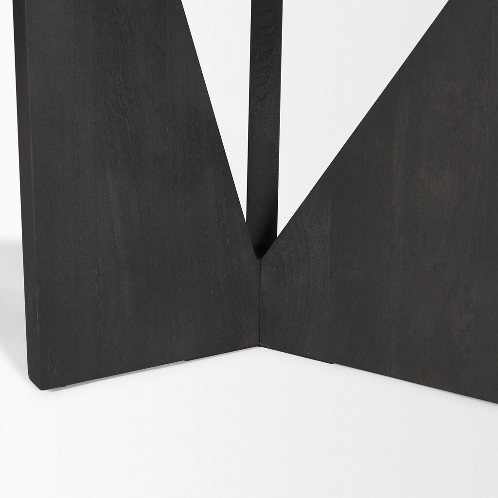 ETIQUETTE DINING TABLE 84" BLACK