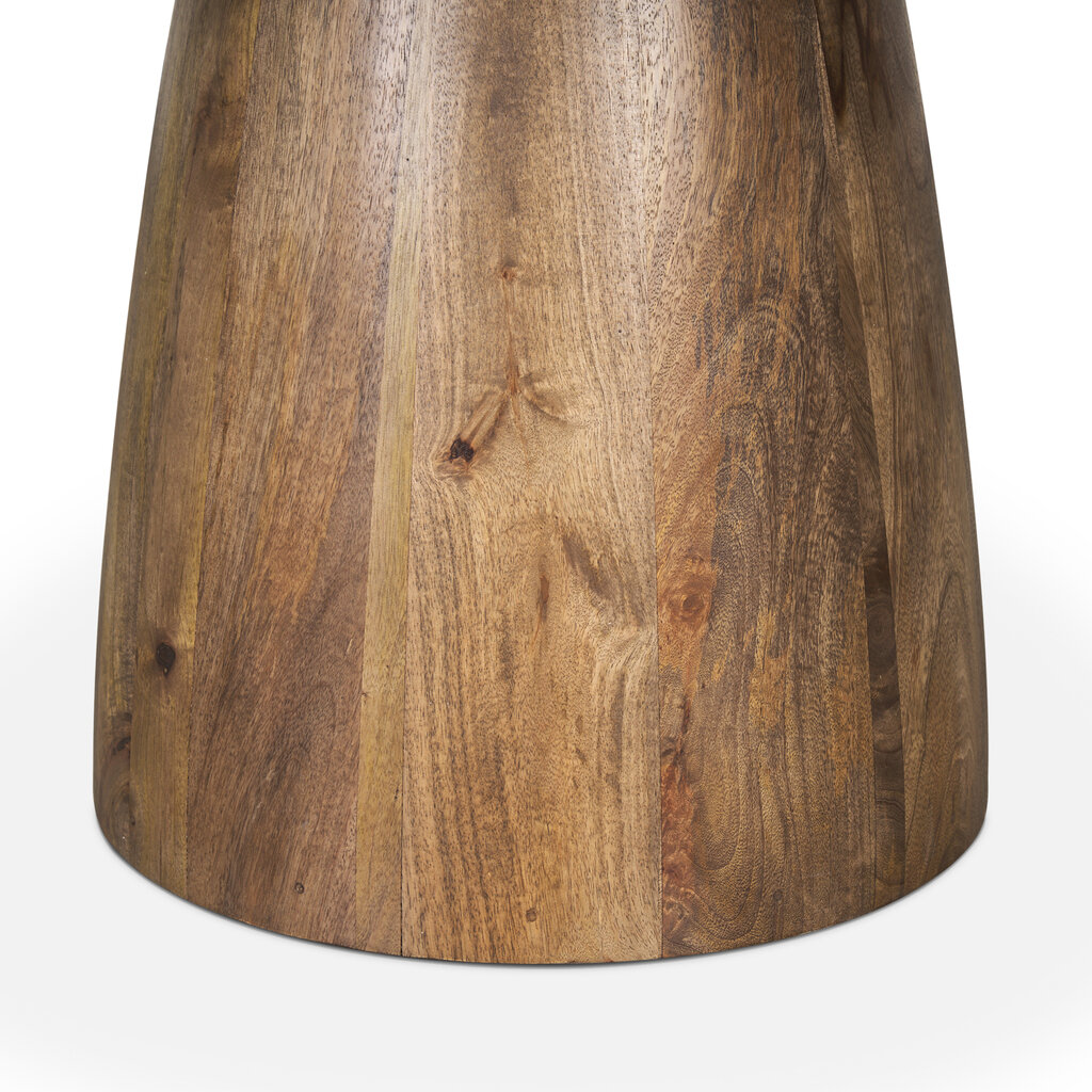 HUGO DINING TABLE ROUND 54" MARBLE BROWN PINK GREY