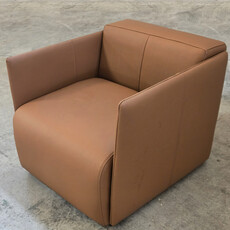 TAURUS CHAIR LEATHER Swivel Optional