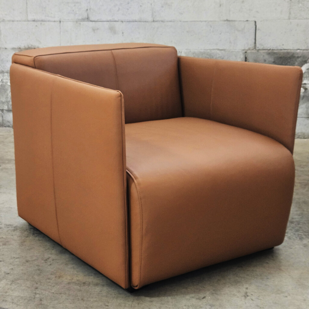 TAURUS CHAIR LEATHER Swivel Optional