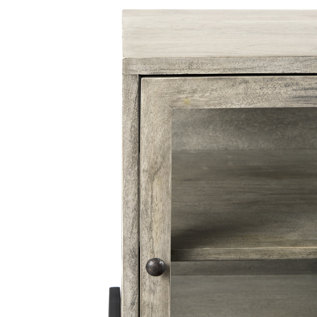 INDIANA SIDE TABLE SMOKED