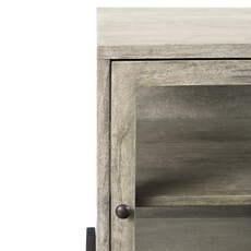INDIANA SIDE TABLE SMOKED
