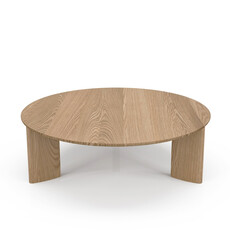 ZIGGY COFFEE TABLE OAK ROUND 36" By HUPPE