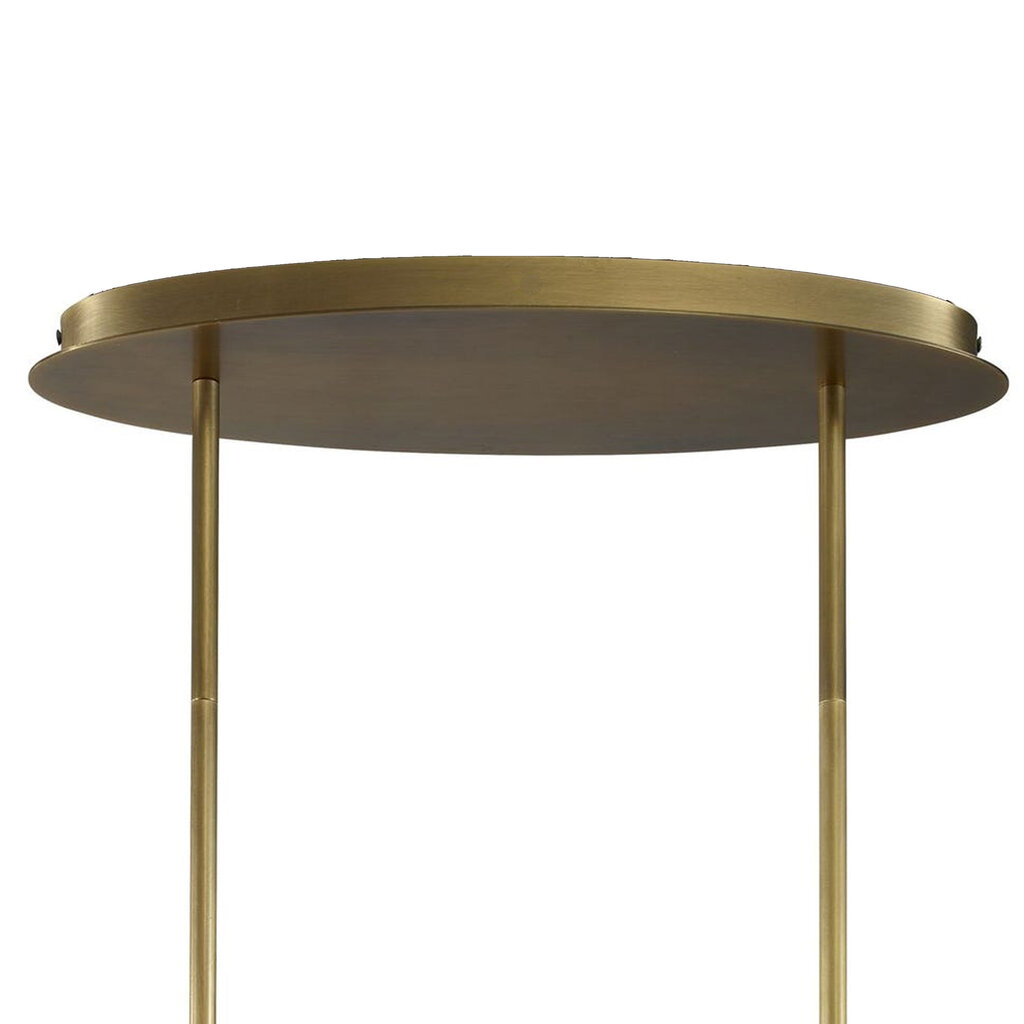 ESMERELDA 14 LIGHT CHANDELIER DARK BRASS