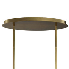ESMERELDA 14 LIGHT CHANDELIER DARK BRASS