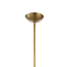 UPLIFTING 19 LIGHT CHANDELIER DARK BRASS