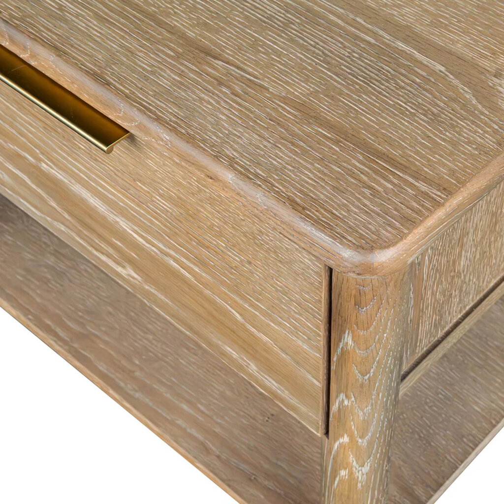 CAPILANO SIDE TABLE OAK DRIFTWOOD