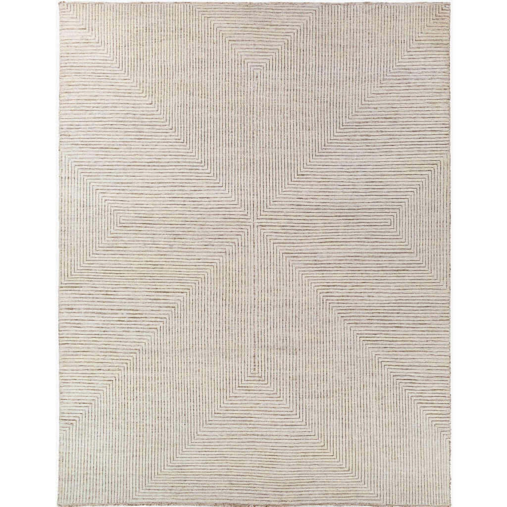 ADAM GEOMETRIC RUG 8' X 10' NATURAL SAND