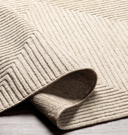 ADAM GEOMETRIC RUNNER 3' X 12' NATURAL SAND