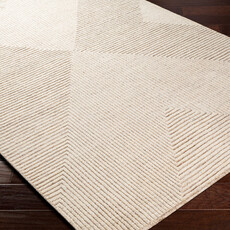 ADAM GEOMETRIC RUG 8' X 10' NATURAL SAND