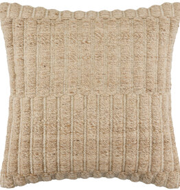 LADDER DOWN FILLED PILLOW 18" TAN