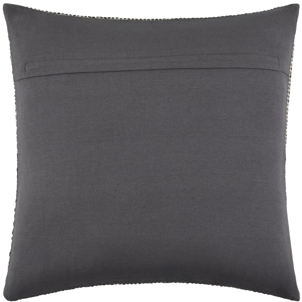 LADDER DOWN FILLED PILLOW 18" CHARCOAL