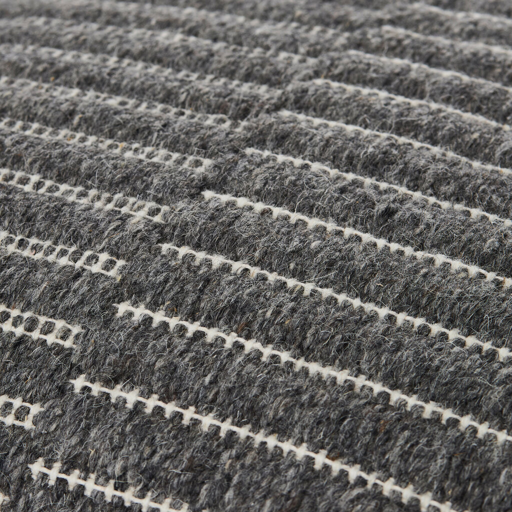 LADDER DOWN FILLED PILLOW 18" CHARCOAL