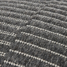 LADDER DOWN FILLED PILLOW 18" CHARCOAL