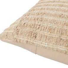 LADDER DOWN FILLED PILLOW 18" TAN
