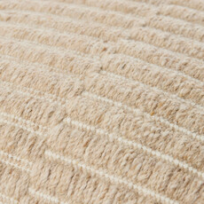 LADDER DOWN FILLED PILLOW 18" TAN