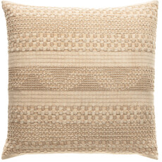 WASHED WAFFLE DOWN FILLED PILLOW 20" TAN