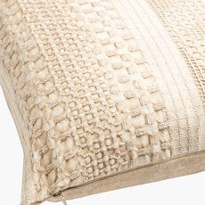 WASHED WAFFLE DOWN FILLED PILLOW 20" TAN