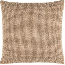 WASHED WEAVE DOWN FILLED PILLOW 20" TAN