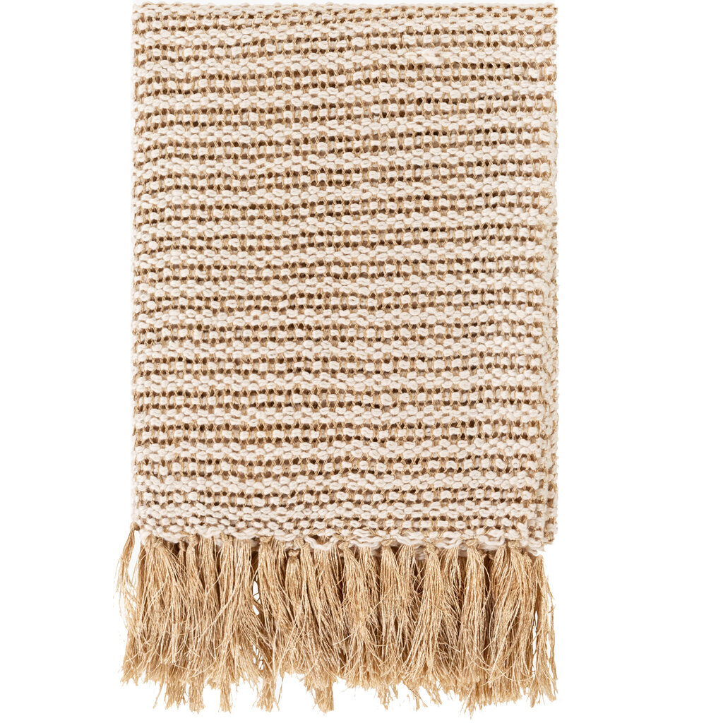 LANIE THROW BLANKET CARAMEL