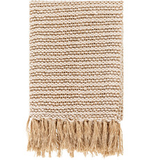 LANIE THROW BLANKET CARAMEL
