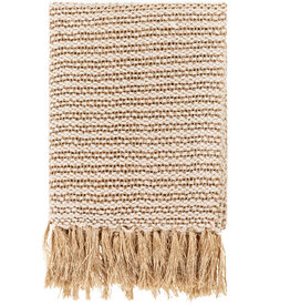 LANIE THROW BLANKET CARAMEL