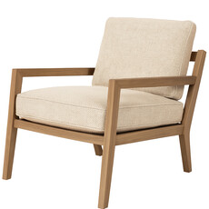 KARETTA ARMCHAIR FEATHER SOFT SMOKED OAK By Furninova Sweden