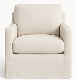 RHODES SLIP COVERED CHAIR