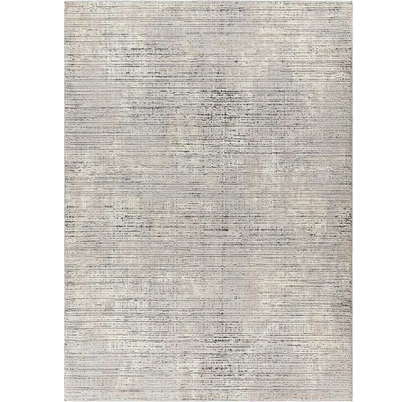 BENALDINO RUG 6'4" X 9' GREY NATURAL