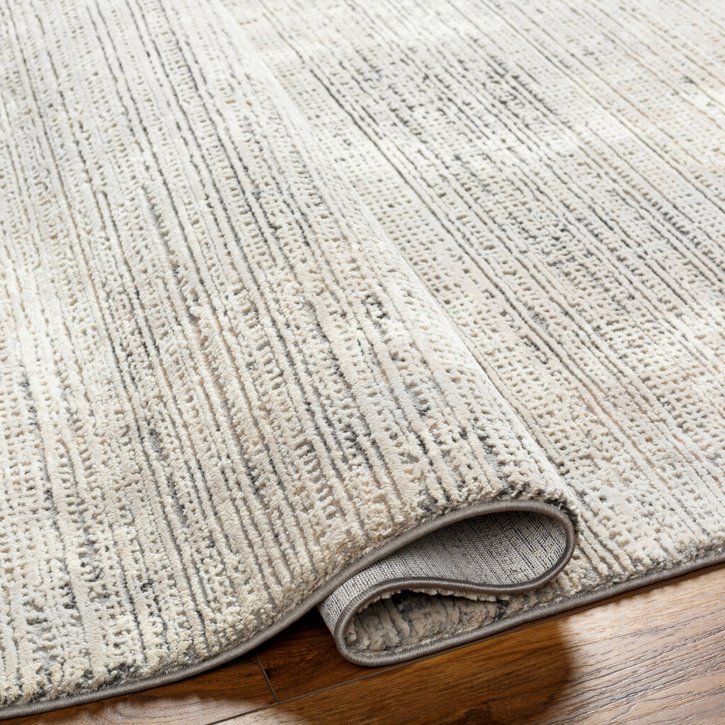 BENALDINO RUG 7'7" X 10' GREY NATURAL