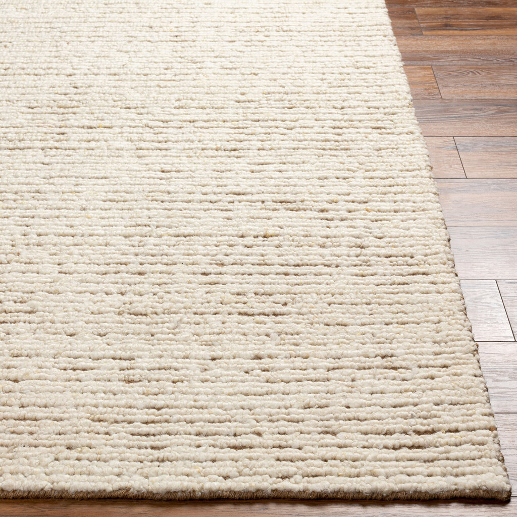 BAHAMA CARPET 8' X 10' NATURAL WOOL AND JUTE