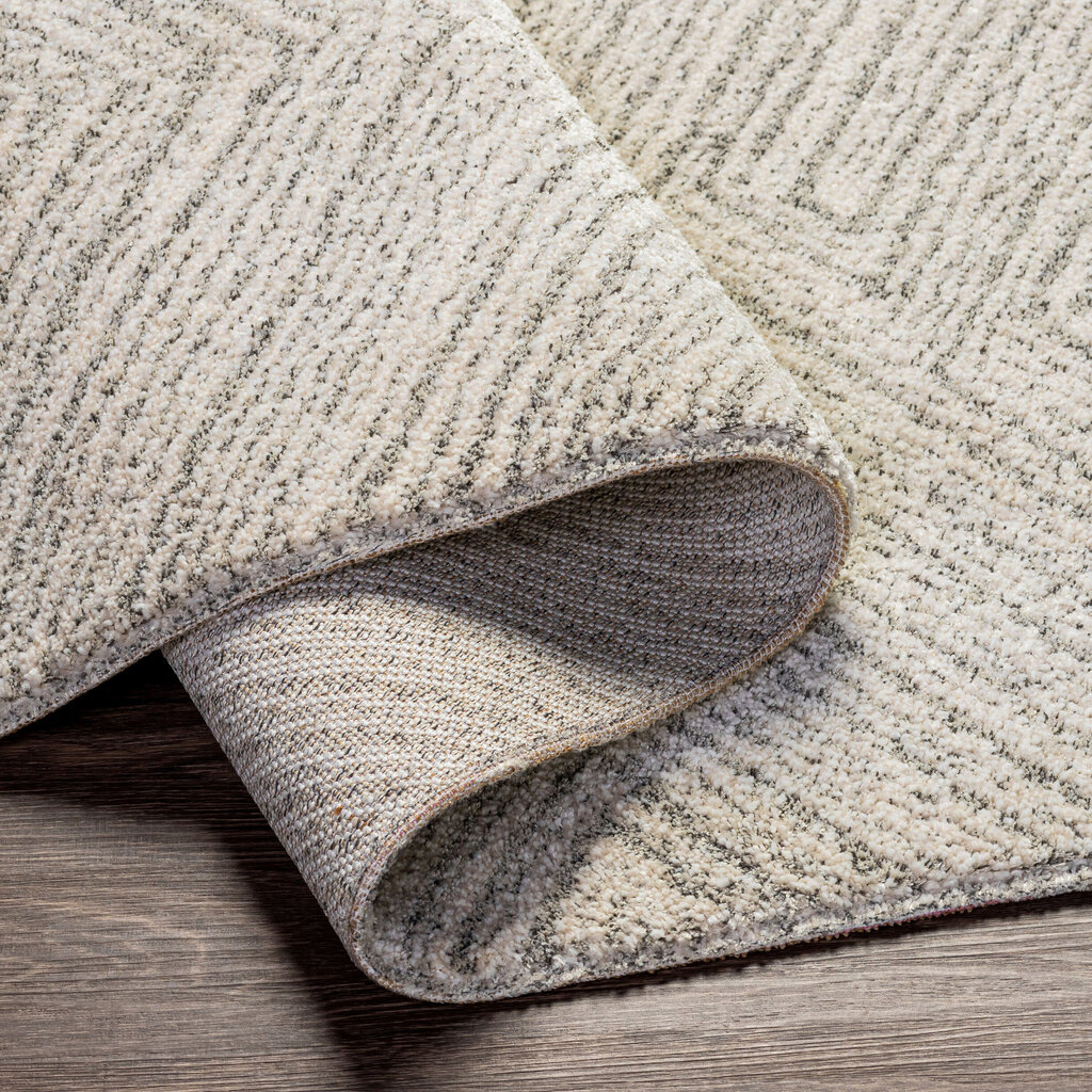 GENTRY CARPET 6'7" X 9'6" GREY IVORY