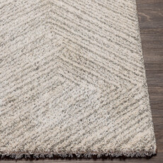 GENTRY CARPET 6'7" X 9'6" GREY IVORY