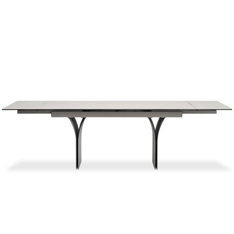 MADEIRA CERAMIC EXTENSION DINING TABLE 71" TO 103"