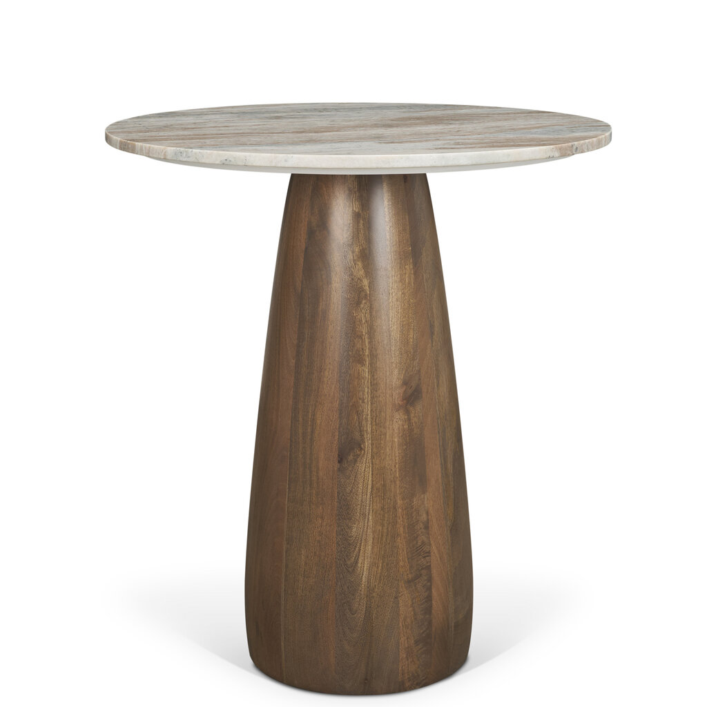 HUGO COUNTER TABLE ROUND 32" MARBLE